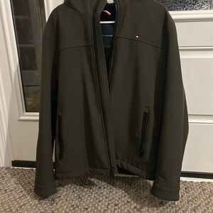 Tommy Hilfiger Men's Dark Green winter Jacket